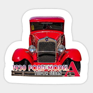 1930 Ford Model A Tudor Sedan Sticker